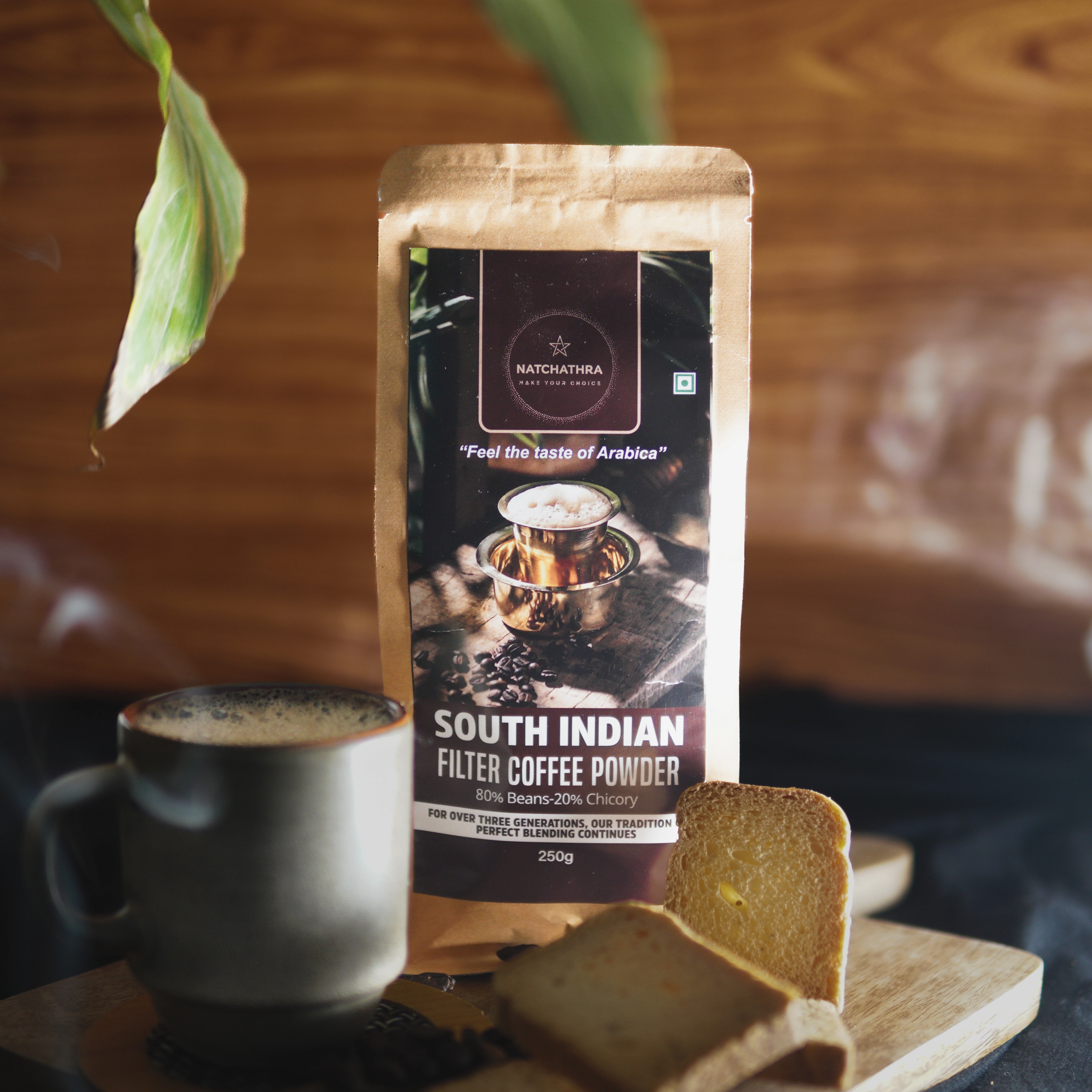 Strong 250 G – South Indian Filter Coffee Powder