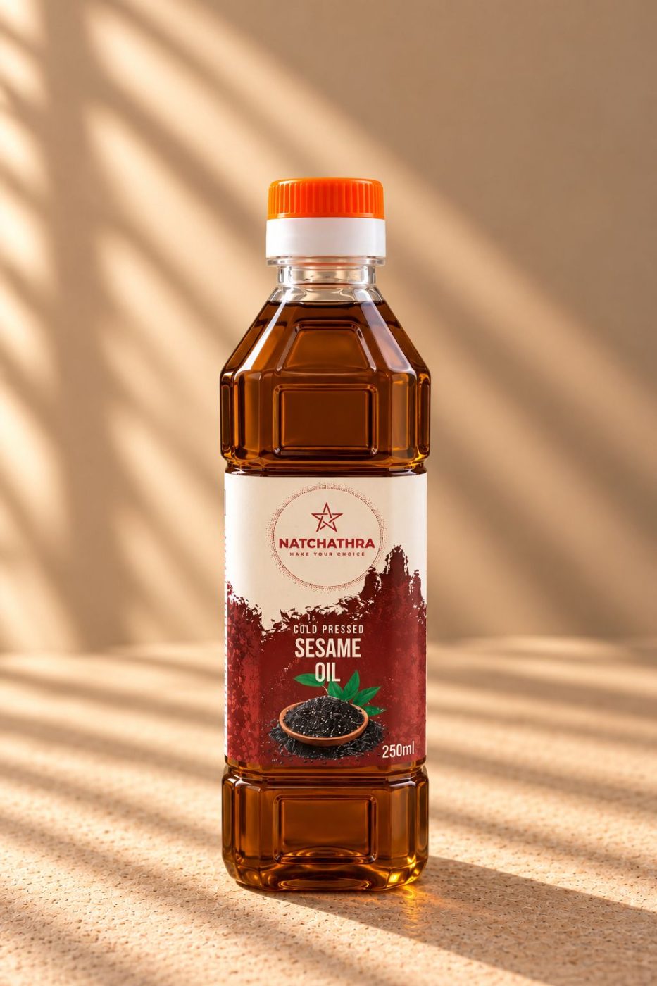 Cold Pressed Sesame Oil 250 ML