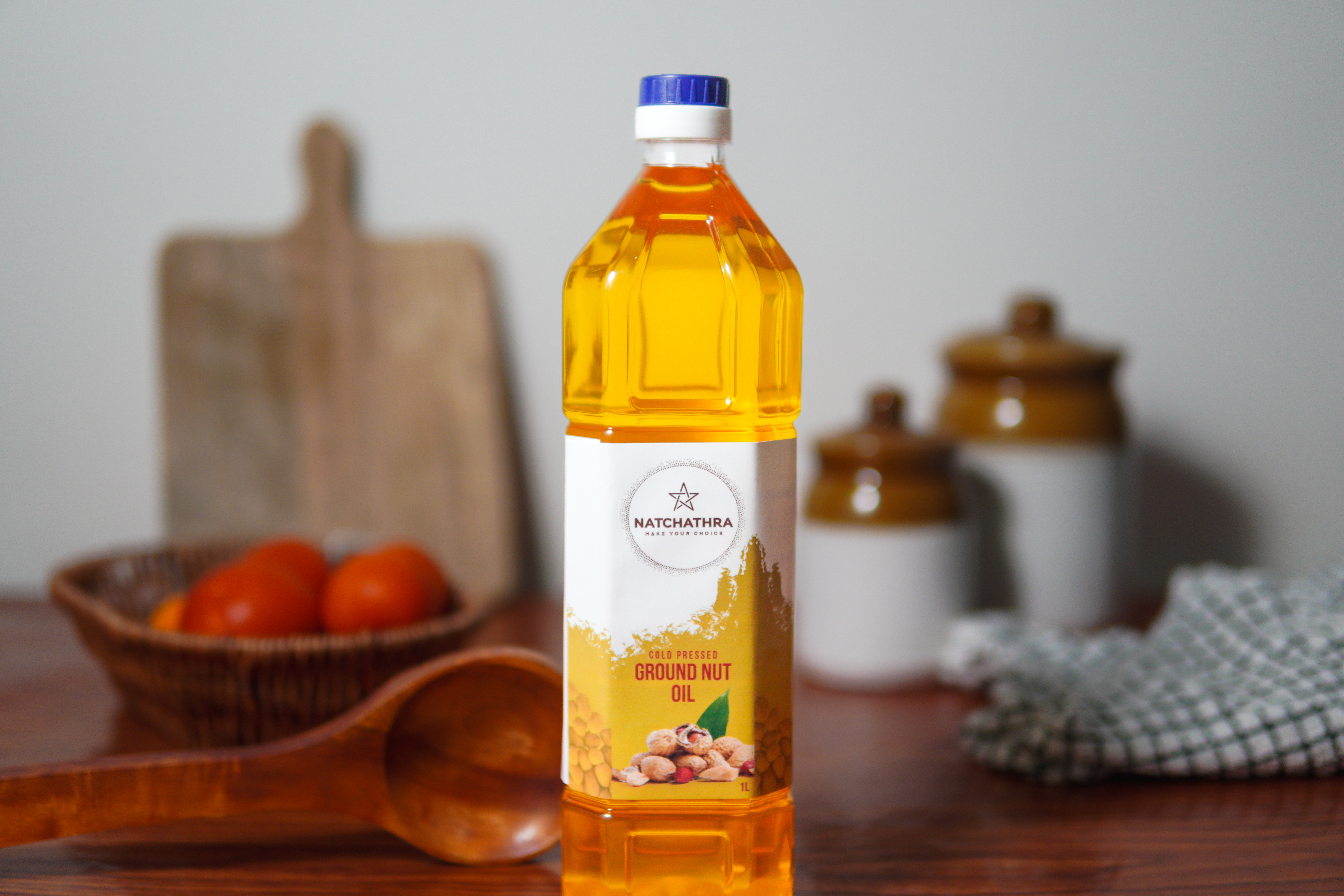 Cold Pressed Groundnut Oil 1 L