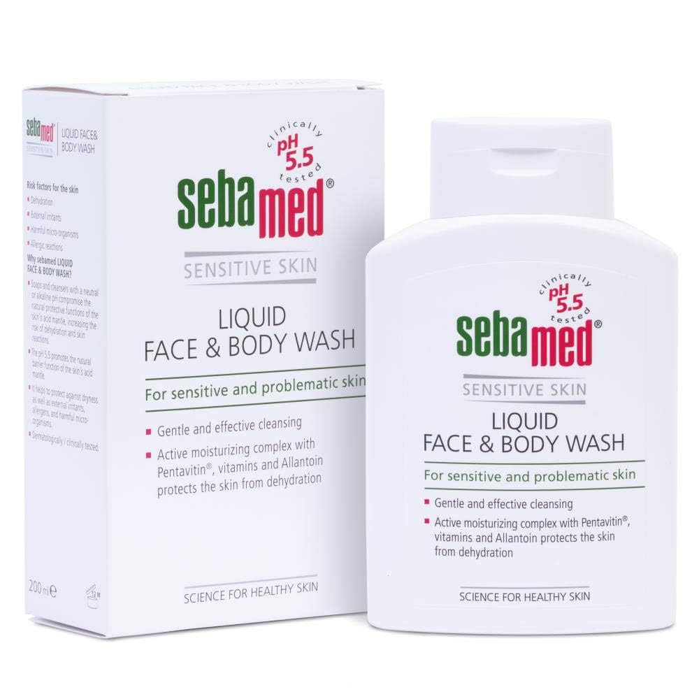 Sebamed Liquid Face and Body Wash – 200 ml