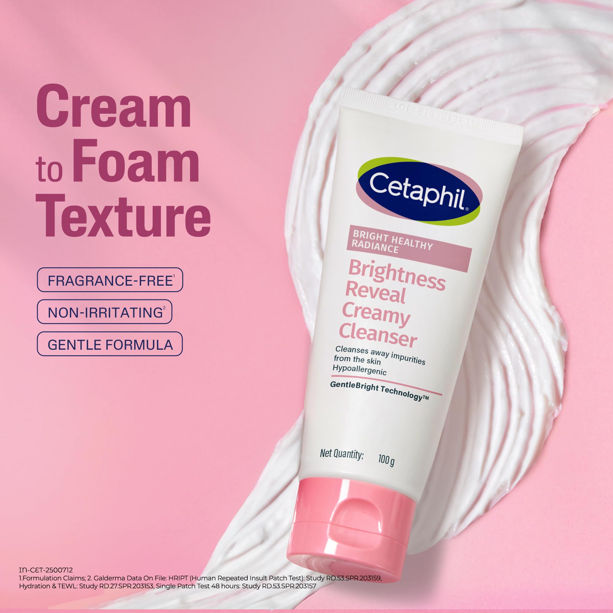 Cetaphil Brightness Reveal Creamy Cleanser – 100 g