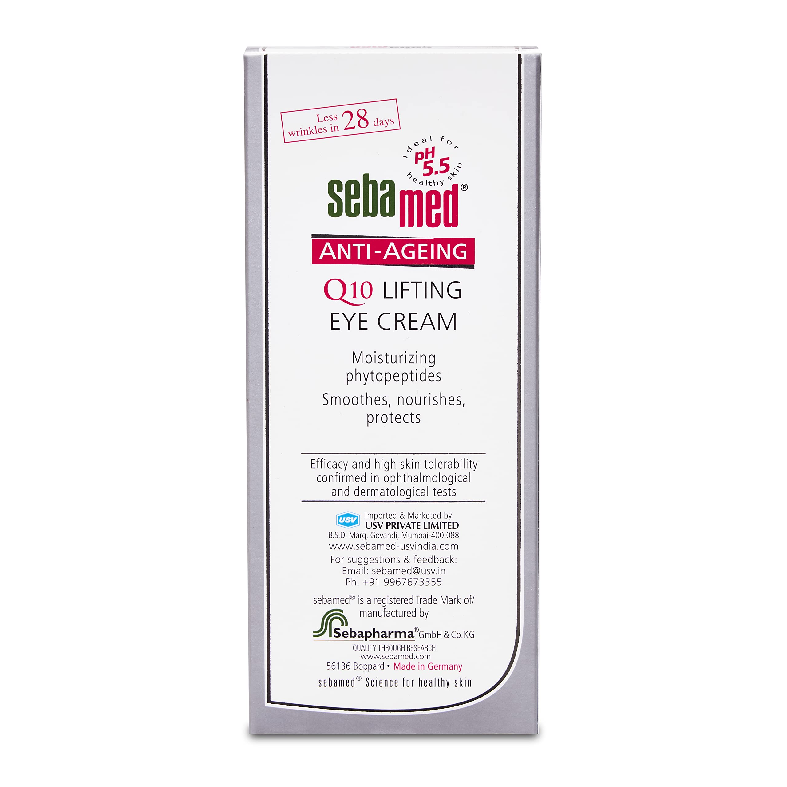 Sebamed Anti-Age Q10 Lift Eye Cream – 15 ml