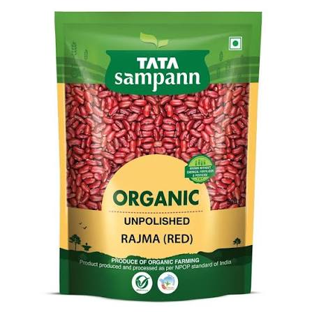 Tata Sampann Organic Rajma (Red) – 500 g
