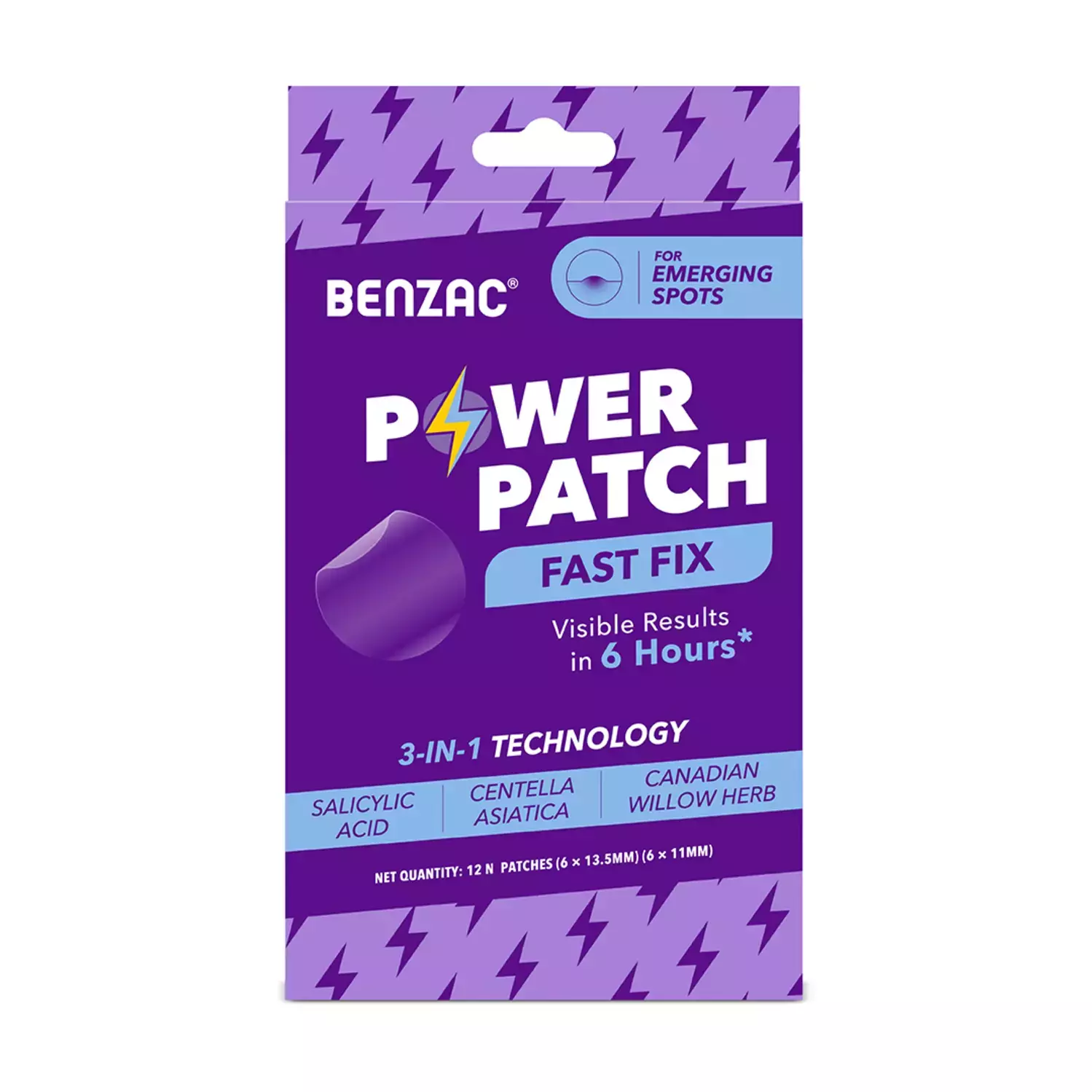 Benzac Power Patch – 12 Patches