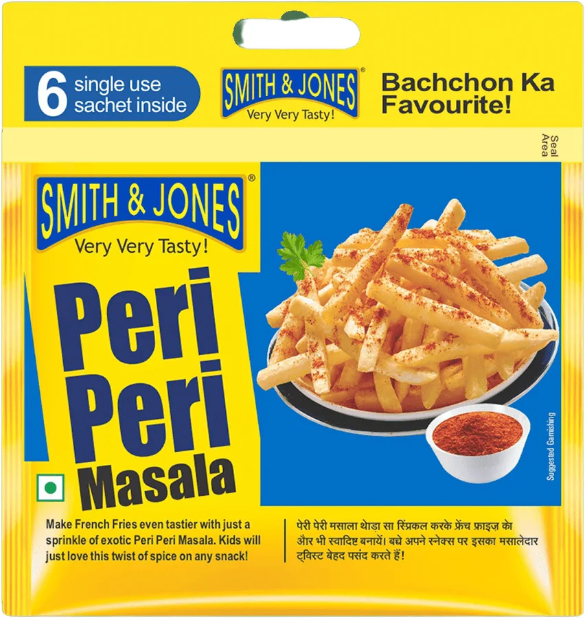 Smith & Jones Peri Peri Masala – 6.5 g Case 48