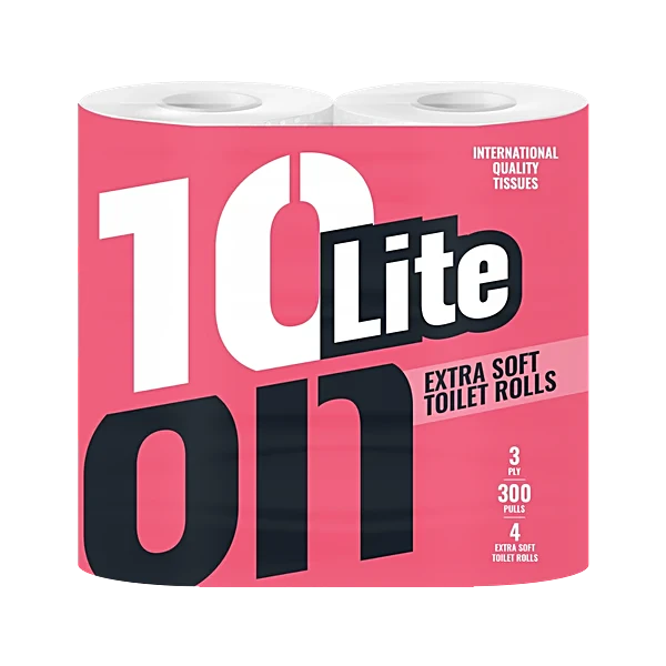 10on Tissues Air Extra Soft Toilet Roll – 3 Ply – 300 Pulls