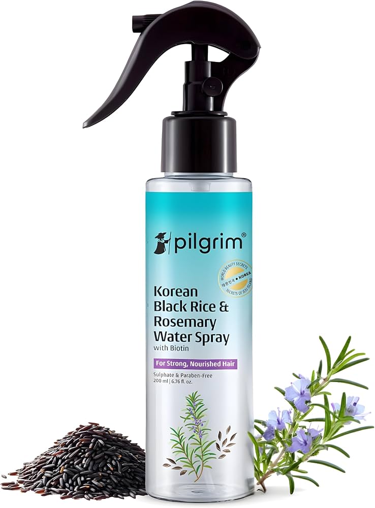 Korean Black Rice and Rosemary Water Spray