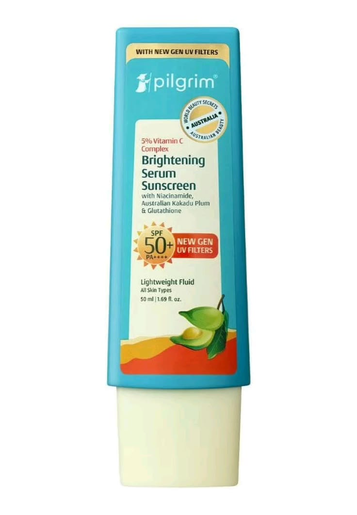 Pilgrim 5% Vitamin C Complex Brightening Serum Sunscreen – 50 ml